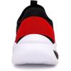 imageNautica Kids Athletic SlipOn Sneakers  Comfortable Bungee Running Shoes for Boys and Girls  Stylish and Supportive Footwear for Active Kids Big KidLittle KidToddlerBlack Redmolded