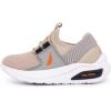 imageNautica Kids Athletic SlipOn Sneakers  Comfortable Bungee Running Shoes for Boys and Girls  Stylish and Supportive Footwear for Active Kids Big KidLittle KidToddlerSand Greymolded