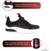 imageNautica Kids Athletic SlipOn Sneakers  Comfortable Bungee Running Shoes for Boys and Girls  Stylish and Supportive Footwear for Active Kids Big KidLittle KidToddlerBlackRed