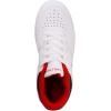 imageNautica Kids Boys LaceUp Fashion Sneakers LowTop Dress Shoes for Youth  Big KidLittle KidWhite Navy Red Apure
