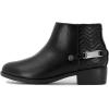 imageNautica Kids Girls Ankle Bootie With Side Buckle and Zipper Dress Boot For Youth ampamp Toddler ToddlerLittleBig KidsAnper Black