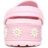 imageNautica Kids Girls Clogs Slip On Platform Slides Garden Shoes Water Sandals Beach Slipper for Children Indoor OutdoorPink Flower