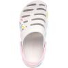 imageNautica Kids Girls Clogs Slip On Platform Slides Garden Shoes Water Sandals Beach Slipper for Children Indoor OutdoorWhite Pastel