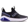 imageNautica Kids Light Up Flashing Sneaker Athletic Running Shoes LaceUpBungeeSlipon Boy  GirlLittle KidBig Kid Kappil Parks Neave LightsBlack Cobalt Lightsalois