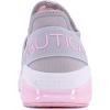 imageNautica Kids Light Up Flashing Sneaker Athletic Running Shoes LaceUpBungeeSlipon Boy  GirlLittle KidBig Kid Kappil Parks Neave LightsLights Grey Sparkle Pink