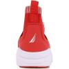 imageNautica Kids Silas HighTop Sock SlipOn Sneaker with Enhanced Ankle Support  Available in Big Kid Little Kid and Toddler Sizes for Boys and GirlsRed