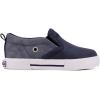 imageNautica Kids SlipOn Sneakers  Casual LowTop Shoes for Boys and Girls  Comfortable Athletic Style for School Play and Everyday Wear  ToddlerLittle KidBig Kid SizesNavy Texture