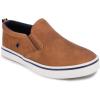 imageNautica Kids SlipOn Sneakers  Casual LowTop Shoes for Boys and Girls  Comfortable Athletic Style for School Play and Everyday Wear  ToddlerLittle KidBig Kid SizesTan Smooth