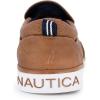 imageNautica Kids SlipOn Sneakers  Casual LowTop Shoes for Boys and Girls  Comfortable Athletic Style for School Play and Everyday Wear  ToddlerLittle KidBig Kid SizesTan Smooth Bennett