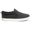 imageNautica Kids SlipOn Sneakers  Casual LowTop Shoes for Boys and Girls  Comfortable Athletic Style for School Play and Everyday Wear  ToddlerLittle KidBig Kid SizesBennettblack