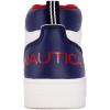 imageNautica Kids Sneaker LaceUp Fashion Shoe with BootLike High Top Design for Boys and Girls Big KidLittle Kid Sizes  HorizonAmericana