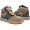 imageNautica Kids Sneaker LaceUp Fashion Shoe with BootLike High Top Design for Boys and Girls Big KidLittle Kid Sizes  HorizonGreygyles