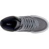 imageNautica Kids Sneaker LaceUp Fashion Shoe with BootLike High Top Design for Boys and Girls Big KidLittle Kid Sizes  HorizonStorm Grey