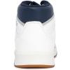 imageNautica Kids Sneaker LaceUp Fashion Shoe with BootLike High Top Design for Boys and Girls Big KidLittle Kid Sizes  HorizonWhite Gum