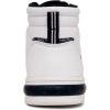 imageNautica Kids Sneaker LaceUp Fashion Shoe with BootLike High Top Design for Boys and Girls Big KidLittle Kid Sizes  HorizonZiglerwhite Smooth