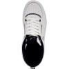 imageNautica Kids Sneaker LaceUp Fashion Shoe with BootLike High Top Design for Boys and Girls Big KidLittle Kid Sizes  HorizonZiglerwhite Smooth
