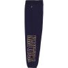 imageNautica girls Logo Sweatpants Fleece Joggers With Ribbed Cuffs ampamp Functional Side PocketsPeacoat Glitter Art