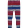 imageNautica Girls Leggings Full Length Pullon Stretch Pants with Elastic Waistband ampamp Logo DetailPeacoat Stripe