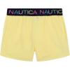 imageNautica Girls Pullon Shorts with Logo Elastic WaistbandYellow