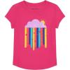 Fuchsia Purple Rainbow Sequin