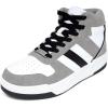 White Grey Black