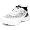 imageNautica Kids Sneakers for Boys ampamp Girls  Max Cushion Fashion Running ampamp Walking Shoes LaceUpBungee ToddlerLittle KidBig KidWhite Blue Red