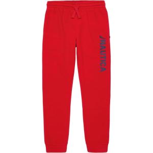imageNautica Boys Fleece JoggerStacked Carmine