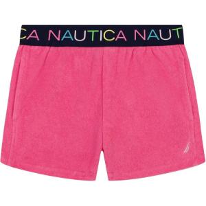 imageNautica Girls Pullon Shorts with Logo Elastic WaistbandPink