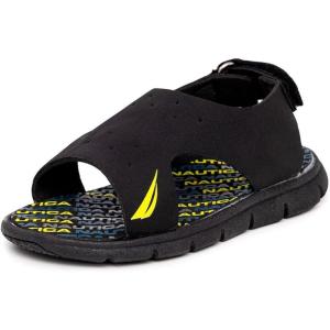 imageNautica Kids Sports Sandals  Water Shoes Open Toe Athletic Summer Sandal Boy  Girl Little KidBig KidBlack Teal