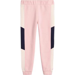 imageNautica girls Logo Sweatpants Fleece Joggers With Ribbed Cuffs ampamp Functional Side PocketsCoral Blush