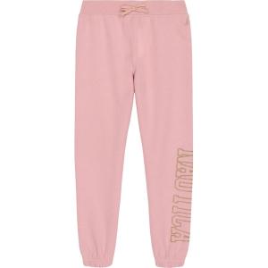 imageNautica girls Logo Sweatpants Fleece Joggers With Ribbed Cuffs ampamp Functional Side PocketsPink Glitter Art