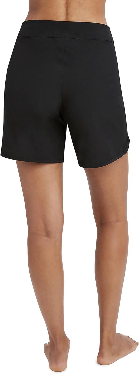 imageNautica Womens Board 7quot Inseam  Quick Dry Surfing ampamp Swimming Bottoms Stylish ampamp Durable Bathing Suit ShortsBlack