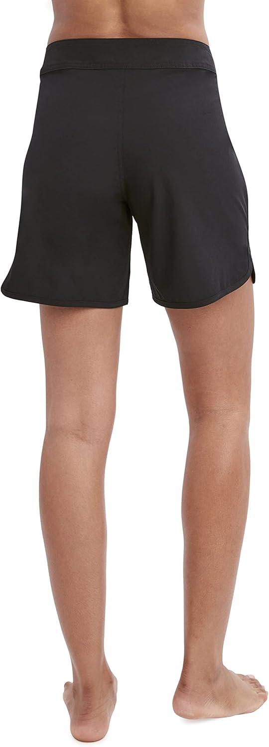 imageNautica Womens Standard Board 9quot Inseam  Quick Dry Swim Shorts Swimsuit Bottom Bikini Cover Up BeachwearBlack