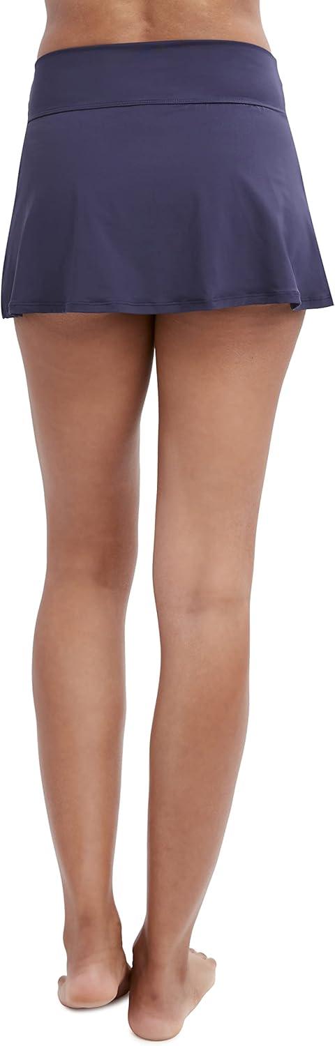 imageNautica Womens Standard Skirt  QuickDry Swim Tummy Control Skort Pockets Volley ShortsDeep Sea Navy