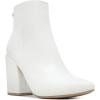 imageNAUTICA Womens Heeled Ankle Bootie with Pointed Toe Block Heel and Side Zipper for Winter  YevaWhite