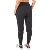 imageNautica Competition Womens Joggers Athletic Active Basic Essential Running Ultra Soft Fleece Relax Fit Lounge SweatpantsBlack 2