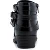 imageNautica Womens Ankle Boot with Side Zipper  Stylish Dress Boot for Women  Featuring a Low Heel Chic Design and Versatile Sizing  The Perfect Ankle Bootie for Dressy and Casual Occasions  AlaraBlackstrap