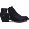 imageNautica Womens Ankle Boot with Side Zipper  Stylish Dress Boot for Women  Featuring a Low Heel Chic Design and Versatile Sizing  The Perfect Ankle Bootie for Dressy and Casual Occasions  AlaraBlack