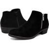 imageNautica Womens Ankle Boot with Side Zipper  Stylish Dress Boot for Women  Featuring a Low Heel Chic Design and Versatile Sizing  The Perfect Ankle Bootie for Dressy and Casual Occasions  AlaraBlack Micro