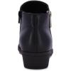 imageNautica Womens Ankle Boot with Side Zipper  Stylish Dress Boot for Women  Featuring a Low Heel Chic Design and Versatile Sizing  The Perfect Ankle Bootie for Dressy and Casual Occasions  AlaraBlack