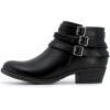 imageNautica Womens Ankle Boot with Side Zipper  Stylish Dress Boot for Women  Featuring a Low Heel Chic Design and Versatile Sizing  The Perfect Ankle Bootie for Dressy and Casual Occasions  AlaraBlackstrap