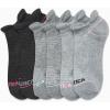 imageNautica Womens Ankle Socks  6 Pack Cushioned Low Cut Tab Breathable Athletic Socks with Arch Support Running Sock for WomenGrey
