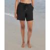 imageNautica Womens Board 7quot Inseam  Quick Dry Surfing ampamp Swimming Bottoms Stylish ampamp Durable Bathing Suit ShortsBlack