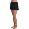 imageNautica Womens Board Shorts 3 Inseam  QuickDry Swim Shorts Surf Beach Wear Bikini CoverupBlack