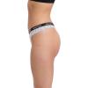 imageNautica Womens Cotton Thong Underwear Set 5PackNt Sail LogoBlackWhiteBarbados CherryBlack