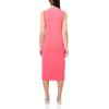 imageNautica Womens Johnny Collar Short Sleeve Stripe DressRouge