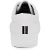 imageNautica Womens LaceUp Fashion Sneakers  LowTop Casual Walking ampamp Tennis Shoes with Platform or Regular HeelAelisawhite