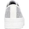 imageNautica Womens LaceUp Fashion Sneakers  LowTop Casual Walking ampamp Tennis Shoes with Platform or Regular HeelGreylancelot