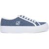 imageNautica Womens LaceUp Fashion Sneakers  LowTop Casual Walking ampamp Tennis Shoes with Platform or Regular HeelNavylancelot