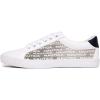 imageNautica Womens LaceUp Fashion Sneakers  LowTop Casual Walking ampamp Tennis Shoes with Platform or Regular HeelSatsuwhite